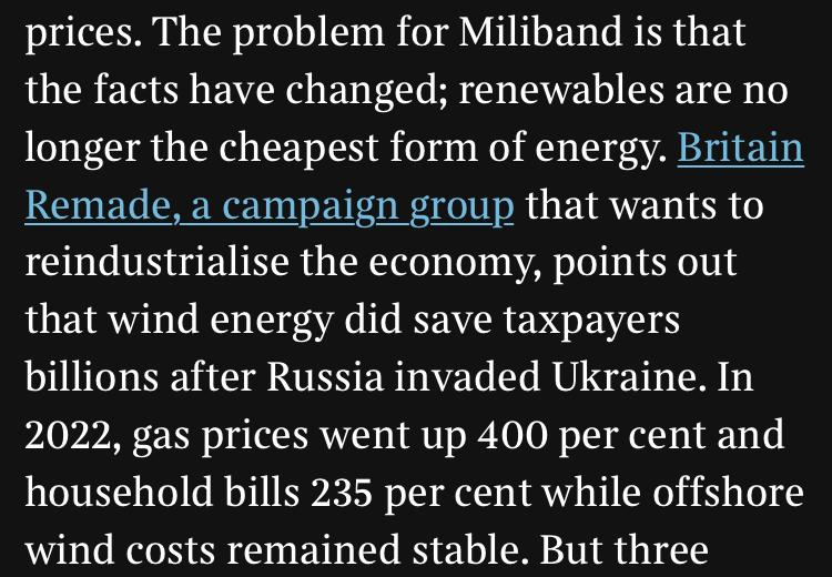 Not sure this is right <a href="/SebastianEPayne/">Sebastian Payne</a>... what power source is cheaper than renewables? 

<a href="/IEA/">International Energy Agency</a> says utility scale solar + onshore wind are cheapest. We can argue about UK govt policy + cost shifts but that fact hasn't changed, I think?