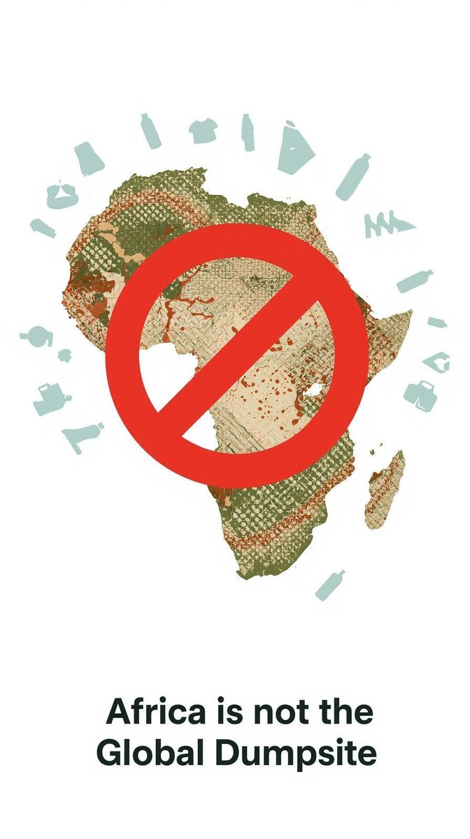 devyani43's tweet photo. This is not about perfection. It’s about consciousness. 🌱

👉 Let's choose  value longevity over trends.
👉 Brands: take responsibility for your impact.
👉 Global North: Africa is NOT your dumping ground 

 #EcoAwareness #GlobalDuty https://t.co/E56kX3PgLK