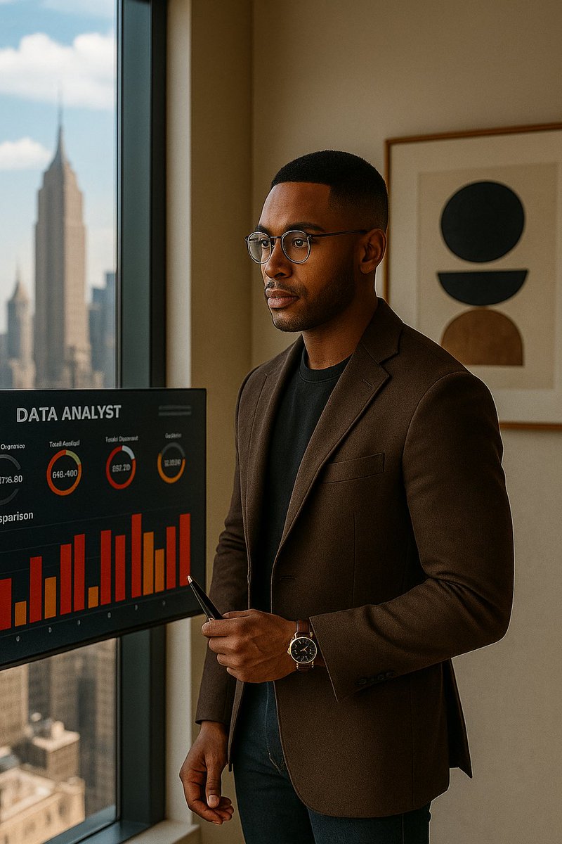 wilsonDcErhidi's tweet image. GM
My Data Analyst
Top tools every beginner Data Analyst should know:
✅ Excel – for basics & quick analysis
✅ SQL – to talk to databases
✅ Python – for automation & advanced analysis
✅ Power BI/Tableau – for dashboards
#LearnDataAnalysis