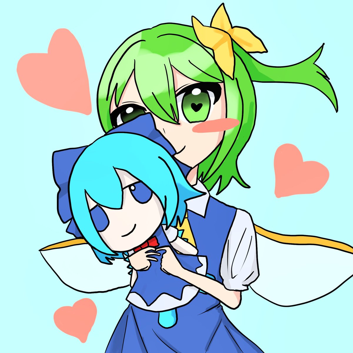 Choru1171's tweet photo. #東方Project 
다이치르💚🩵 https://t.co/ku5soSZjOn