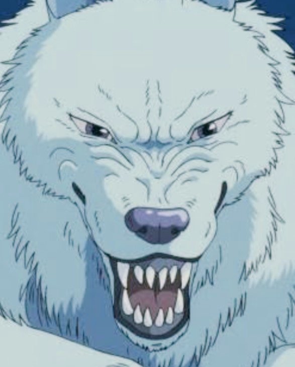 こまちゃんの威嚇。
もののけ姫の犬神のへなちょこバージョンみたいww