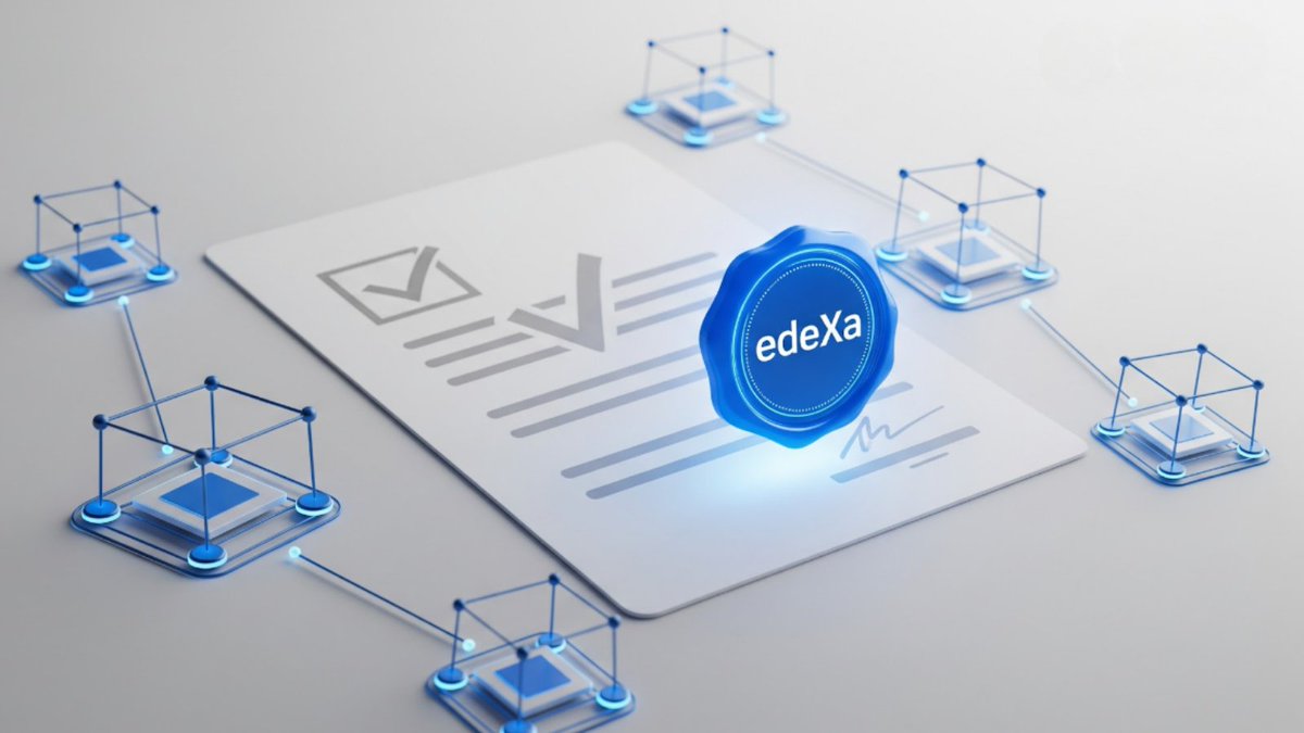 Going digital ≠ Going secure. 

edeXa transforms data into verifiable records, so that your business runs on truth, not copies.☑️

🔗Discover more: medium.com/@edeXablockcha…