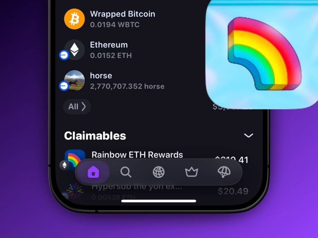 Ever noticed how most crypto wallets feel overly complicated?

That’s exactly why I rate🌈 <a href="/rainbowdotme/">Rainbow</a> so highly it actually feels good to use

✔️ Clean, intuitive design  
✔️ Effortless swaps &amp; bridging  
✔️ No clutter, no confusion

You get smooth Web2-like experience with