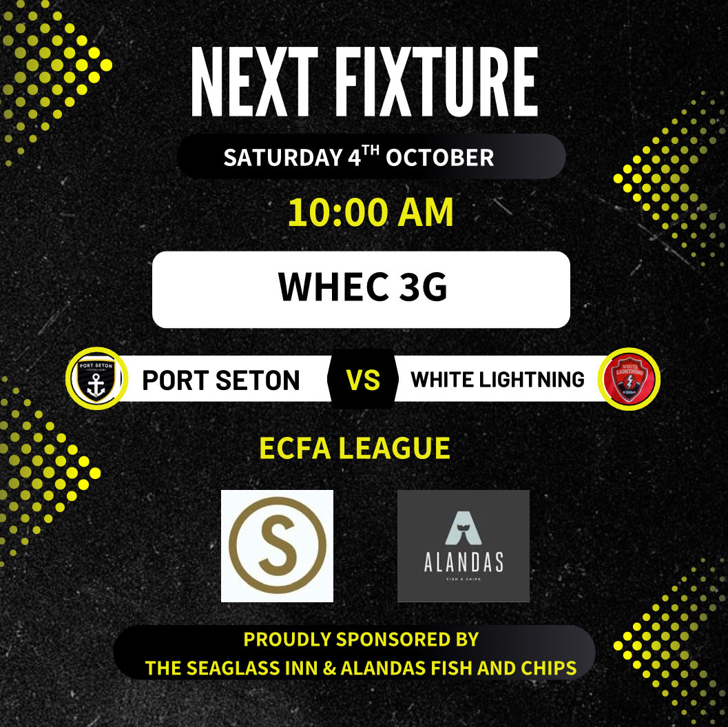 PortSetonFC's tweet image. 