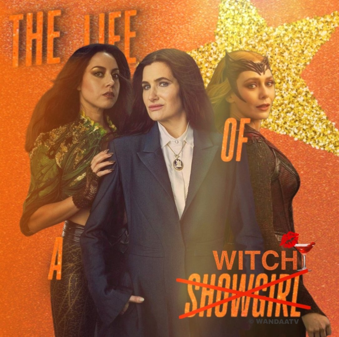 wandaatv's tweet photo. The Life of a s̶h̶o̶w̶g̶i̶r̶l̶ Witch 🔮🕯️ the new album is out 😭✨ 
#TheLifeOfAShowGirl #AgathaAllAlong #ScarletWitch https://t.co/y7fChQijC7
