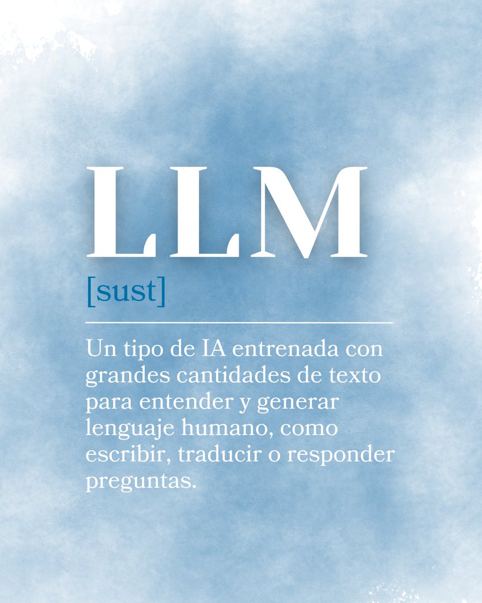 Y tú.... ¿sabes lo que es LLM? 🧐🧐

Las inteligencias artificiales son ya nuestro día a día, pero... ¿sabías que cada inteligencia artificial es entrenada de una forma distinta?
#llm #IA