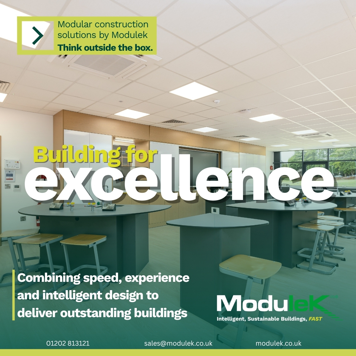 Modulekltd's tweet image. Transform your school&apos;s ambitions with modular construction—bespoke spaces like sixth forms and dining halls, delivered fast, with minimal disruption and budget certainty. Build futures, today.

#IndependentSchools #SchoolFacilities #CampusDevelopment #ModularEducation