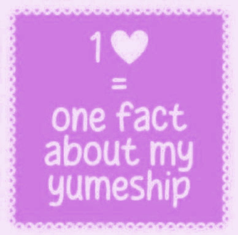 TransGayYumes's tweet photo. Quick! Share a fun fact about your yumeship!! https://t.co/G3fYNwD50w