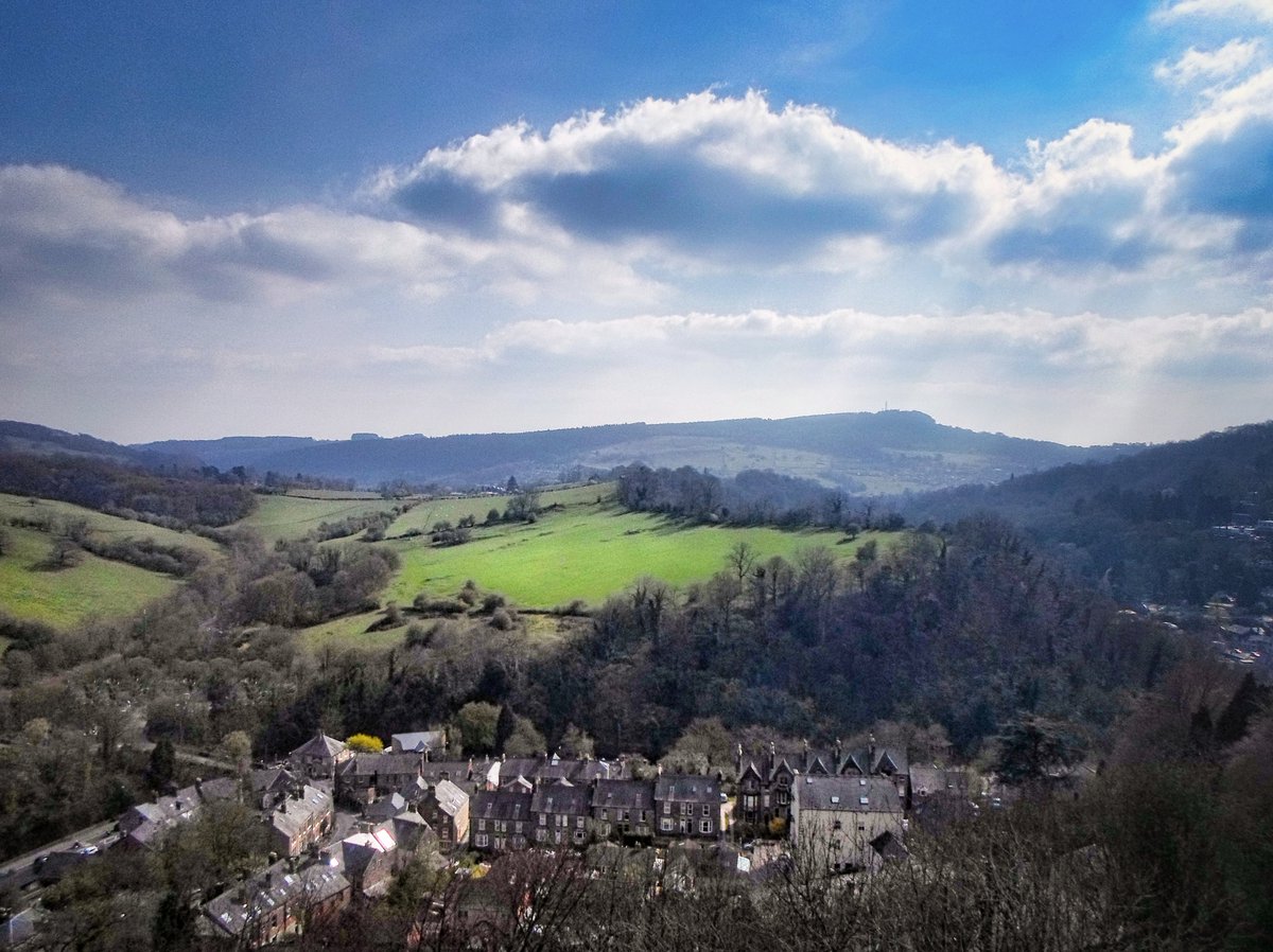 <a href="/DailyPicTheme2/">Daily Picture Theme</a> #DailyPictureTheme 

Today: 'View'

#View of Matlock Bath, Derbyshire, taken from a cable car ascending the Heights of Abraham.

(<a href="/CathyRy/">CathyRyan</a> <a href="/rosieamber1/">Rosie Amber 📚 🌷</a> <a href="/barbtaub/">Barb Taub</a> <a href="/ShelleyWilson72/">Shelley Wilson</a> !)