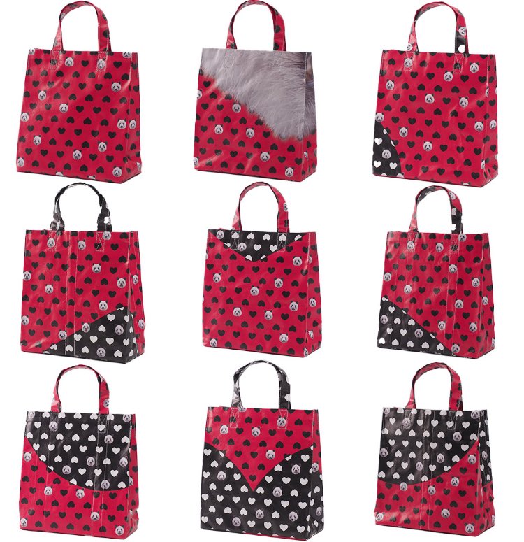 上野動物園 パンダ アップサイクルエコバッグ 上野動物園 パンダ