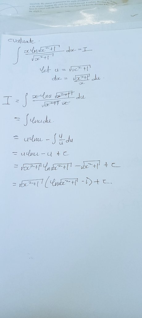La_Divo11's tweet photo. Which method do you prefer ? 
U-sub or Trig-sub🤔🧐
#mathsiseverywhere #einstein #stem #CalculusI #womeninstem #engineering #physics #mathdescribestheuniverse #physicsisfun #behappy #domath #IsaacNewton https://t.co/Jyx2sMcNNg