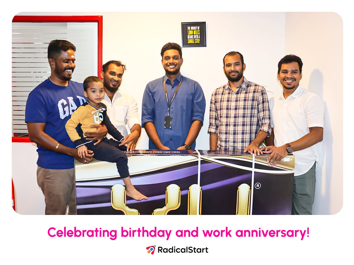 radicalstartnow's tweet image. 🎉 Celebrating our team&apos;s birthdays and work anniversaries for the month of September.

Cheers to your milestones and contributions.

#RadicalStart #LifeatRadicalStart