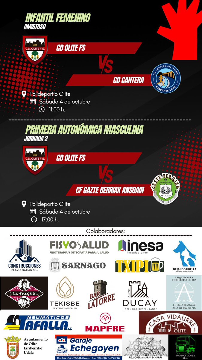 C.D. Olite Fútbol Sala tweet media