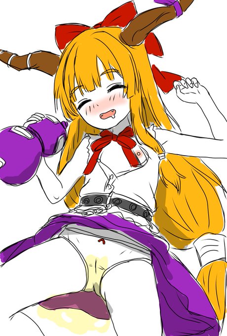 泥酔お漏らし萃香。