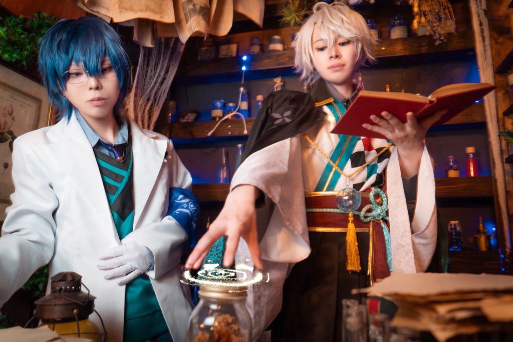 Cosplay
　🌈🕒 / 🥼🌱😺・🌞

　　　　　　研究する男達

🥼🌱😺→<a href="/0713Mark/">伊斗-いと-￤10/25 a!大日</a> 
📸→<a href="/I_like_ikuradon/">なっぷ</a>