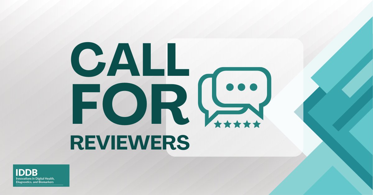 Want to contribute your knowledge on digital health? Join us as a peer reviewer for #IDDB! Apply now: meridian.allenpress.com/innovationsjou… #digitalhealth #telehealth #AIHealthcare <a href="/ZKozlakidis/">Zisis Kozlakidis</a> <a href="/Dr_Nermin_osman/">Nermin Osman</a> <a href="/okdahliliane/">Dr. Liliane okdah</a> <a href="/jolin_qu/">Dr Zhonglin Qu</a>