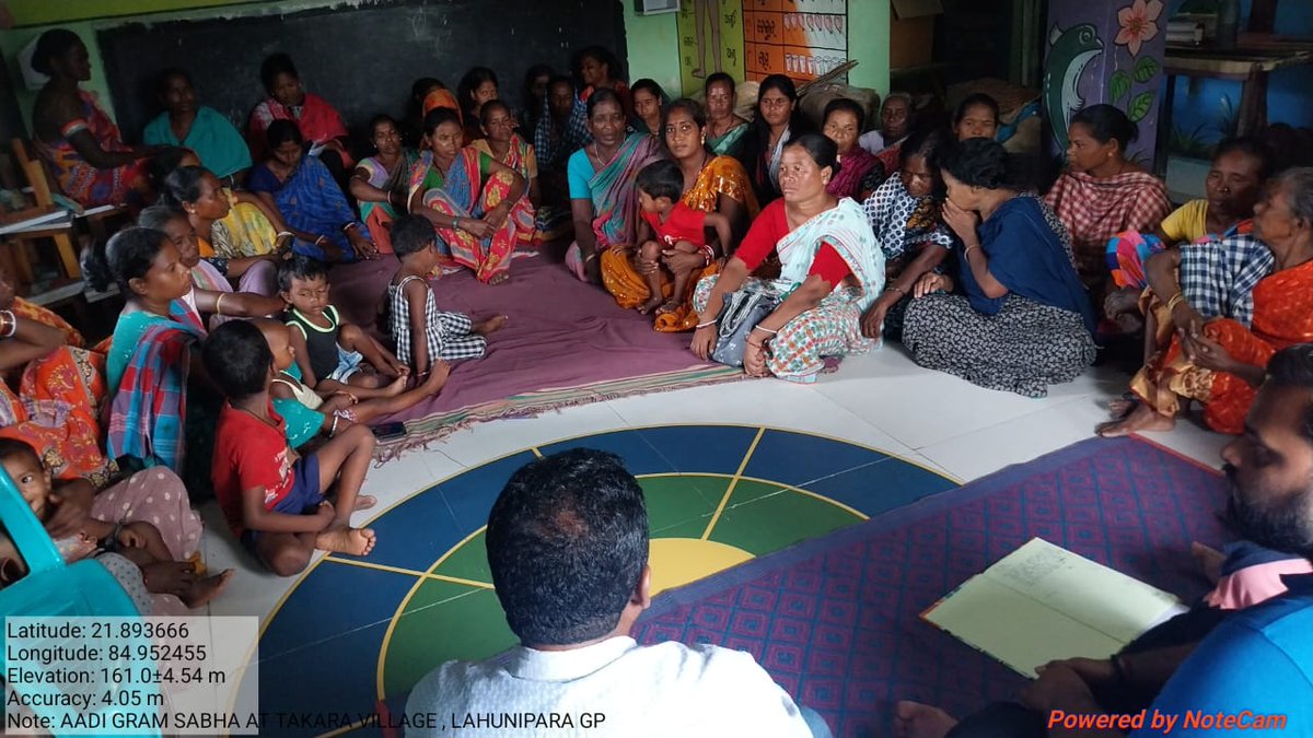 ITDASundargarh's tweet photo. Special Grama Sabha in Lahunipara village of Lahunipara block under Adikarmayogi Abhiyan.
#AdiSewaParv
#AdiKarmayogiAbhiyan
#EmpoweringTribalViksitBharat
#JanajatiyaGauravvarsh
#BirshaMunda150 https://t.co/PmKGaO2Aww