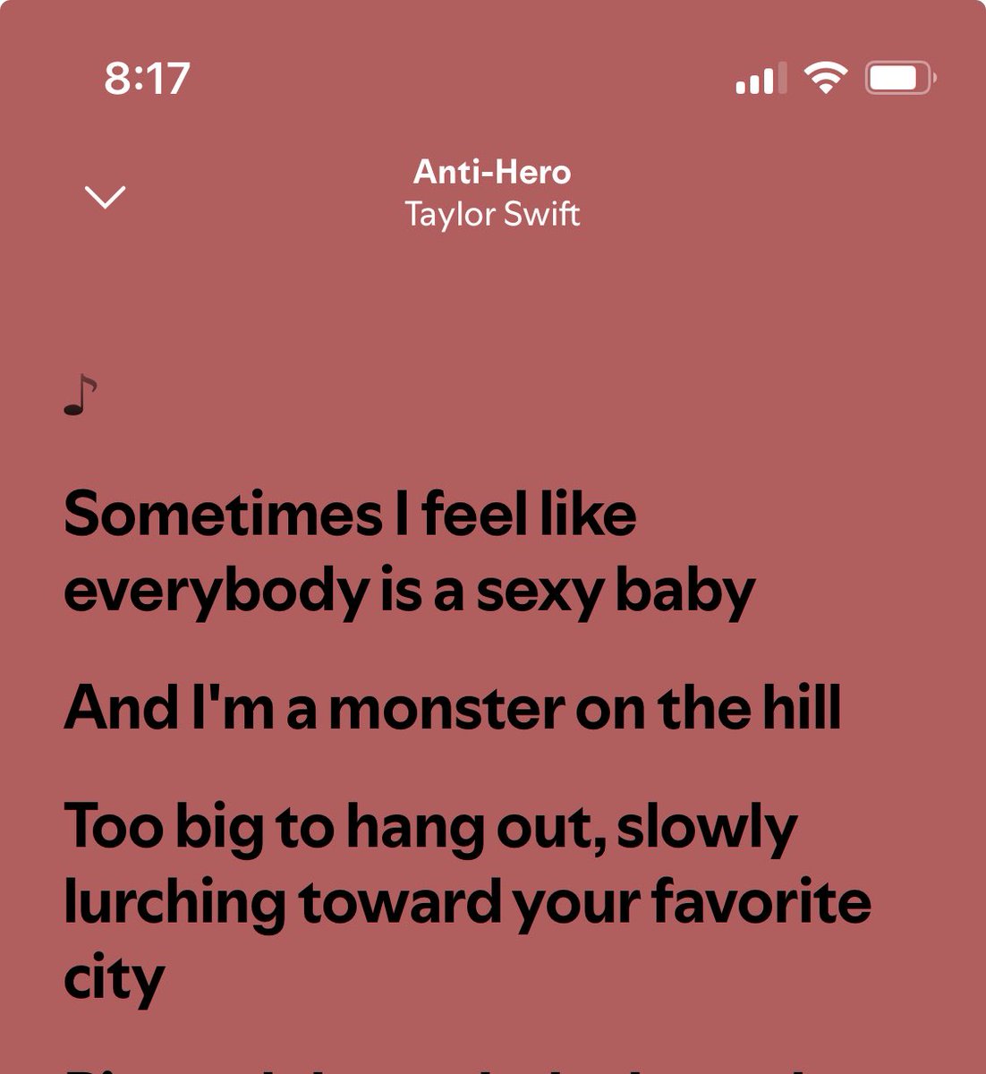 florencestweets's tweet photo. Real ones know she was already losing her marbles when she wrote midnights https://t.co/ghXcxROILv
