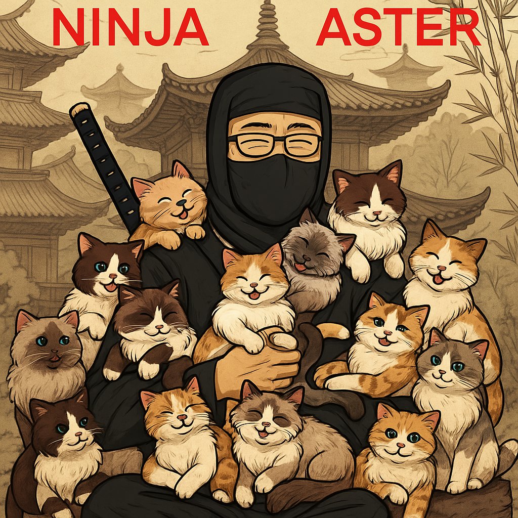 _Aster_Ninjas's tweet photo. Hey @cz_binance 🐱if you had a cat, would you name it Ninja? 👀

Stealthy, fast, and always in the shadows… just like the Hidden Orders on Asterdex ⚔️✨

#NinjaOnAster #HiddenOrders #Asterdex

#NinjaOnAster #HiddenOrders #SpudOnChain https://t.co/eUZrfvpqTN