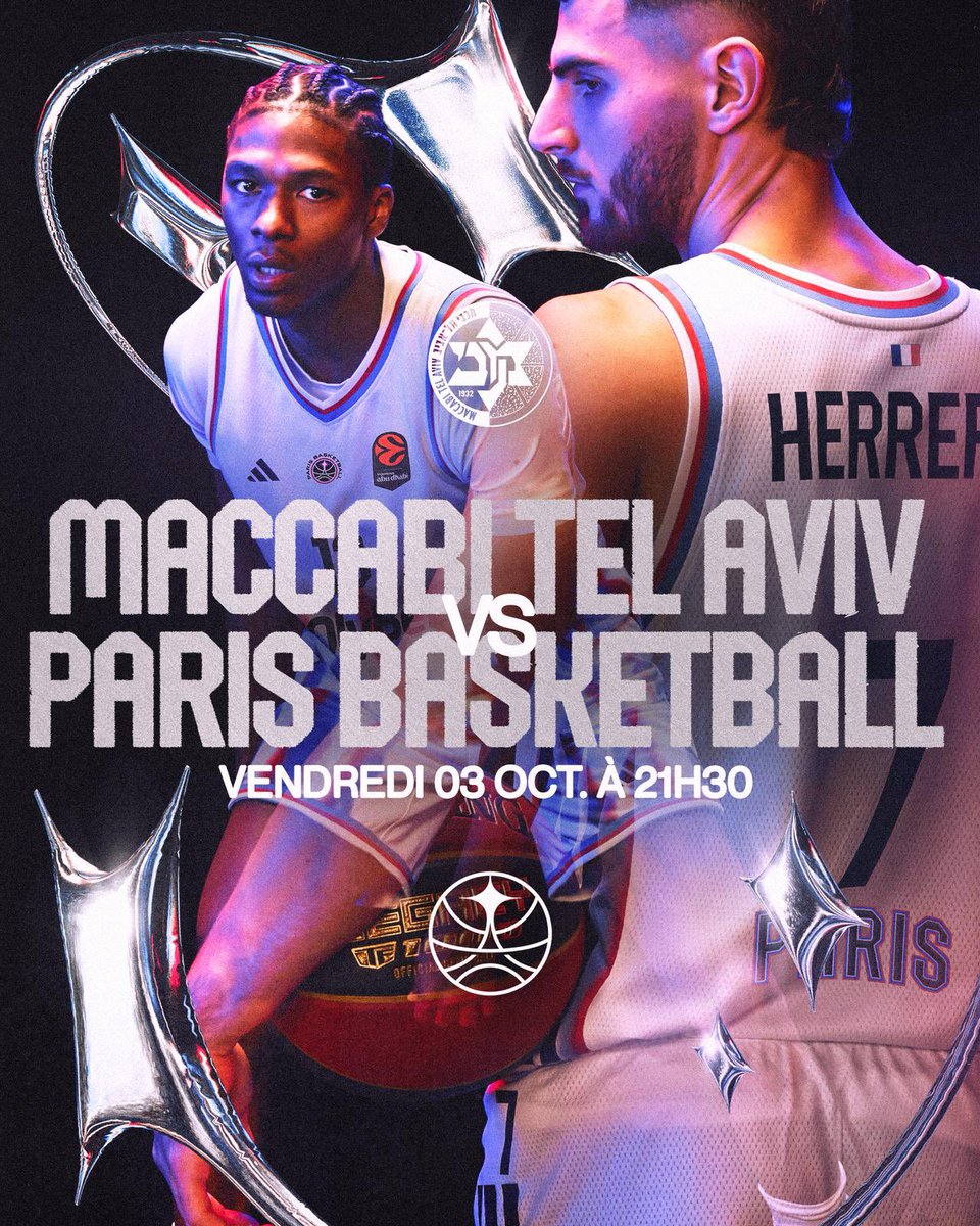 EUROLEAGUE GAMEDAY ⚔️

🏆 <a href="/EuroLeague/">EuroLeague</a> R2
🆚 <a href="/MaccabiTLVBC/">Maccabi Tel Aviv BC</a> 
⏰ 21:30
📍 Aleksandar Nikolic Hall
📺 <a href="/skweektv/">SKWEEK</a> 

LET’S GOOOOOO 🖤❤️💙