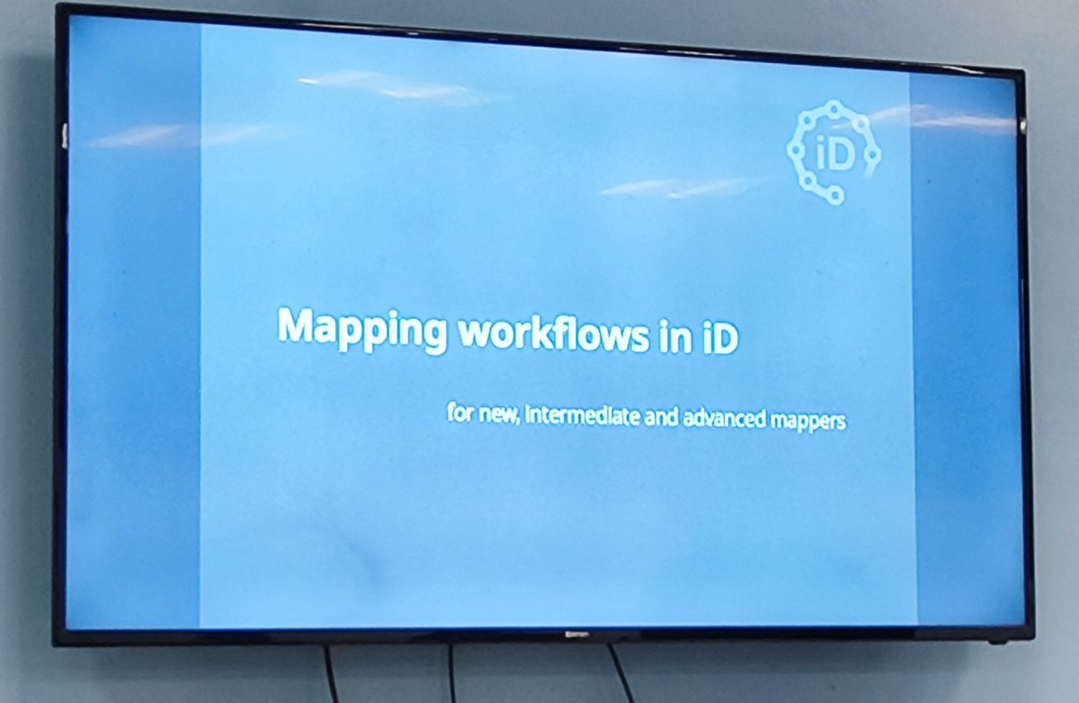 sotm's tweet photo. MAPPING WORKFLOW IN iD
Presentation by @tyr_asd
Discover the latest insights on efficient mapping workflows using iD! #SOTMManila #iDeditor #sotm2025 #sotm2025manila #OpenStreetMap https://t.co/ohNXQVncPp