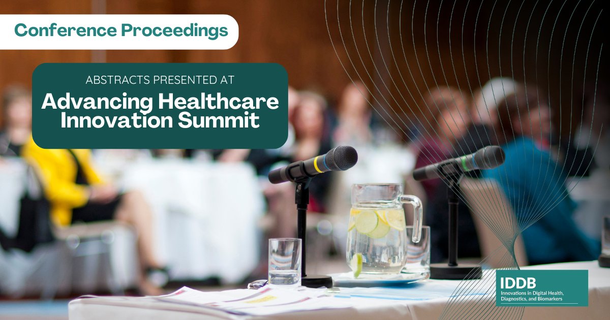 Miss out on the 2025 Advancing Healthcare Innovation Summit? Review the innovative abstracts presented doi.org/10.36401/IDDB-… #biobanking #AIHealthcare <a href="/ZKozlakidis/">Zisis Kozlakidis</a> <a href="/Dr_Nermin_osman/">Nermin Osman</a> <a href="/okdahliliane/">Dr. Liliane okdah</a> <a href="/jolin_qu/">Dr Zhonglin Qu</a>