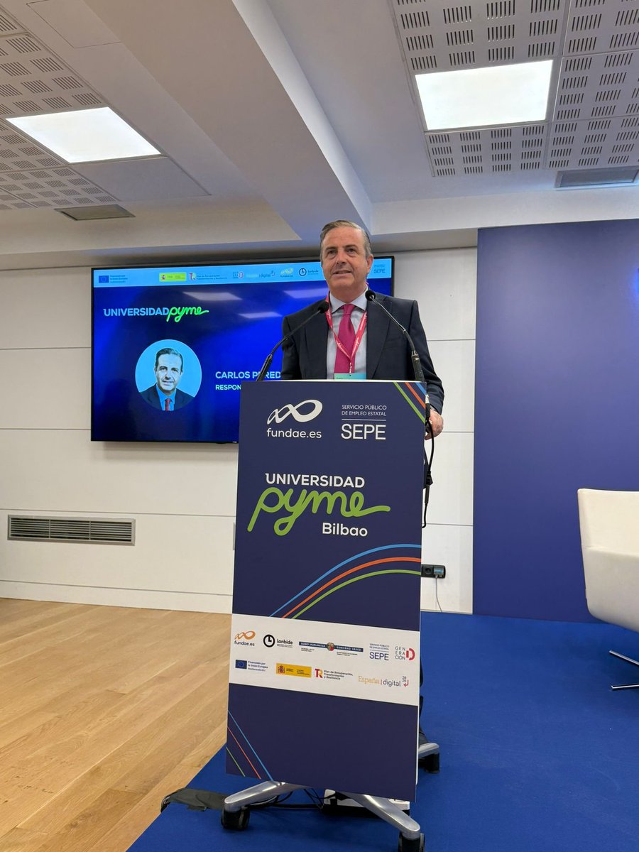 🤖 Confebask en el encuentro sobre IA
📍 Bilbao | Jornadas FUNDAE &amp; Lanbide
La #InteligenciaArtificial transformará el #empleo
✅ Oportunidades e innovación
🤝 Compromiso con una transición justa
🗣️ Diálogo entre agentes sociales
#Confebask #Formación #Euskadi <a href="/lanbideejgv/">Lanbide</a>