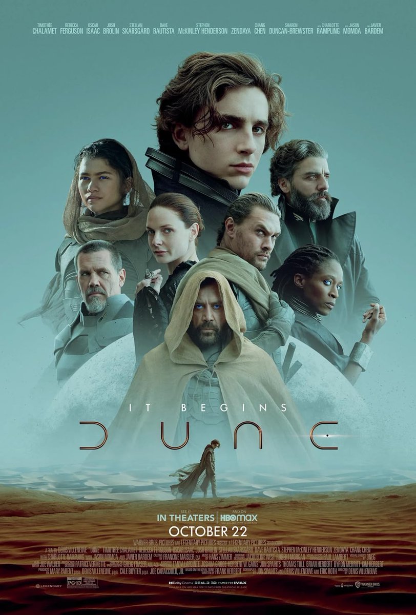 ATRightMovies's tweet image. What would you rate Denis Villeneuve&apos;s DUNE out of 10?