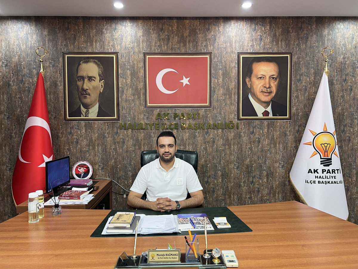 Haliliye İçin;

Bugün AK Parti İlçe Başkanlığımızda Nöbetçimiz;

İlçe Yönetim Kurulu Üyemiz
Sn. Abdurrahman TURANOĞLU 

Soru, görüş ve önerileriniz için:
📞 (0414) 216 16 62

<a href="/RTErdogan/">Recep Tayyip Erdoğan</a> <a href="/akpartiurfa/">AK PARTİ ŞANLIURFA</a> <a href="/abuyukgumus/">Ahmet Büyükgümüş</a> <a href="/bybekirbozdag/">Bekir  Bozdağ</a> <a href="/milhamigunbegi/">M.İlhami GÜNBEGİ</a> <a href="/hakanaksu058/">Hakan AKSU 🇹🇷</a> <a href="/farukaytek/">Faruk Aytek</a>