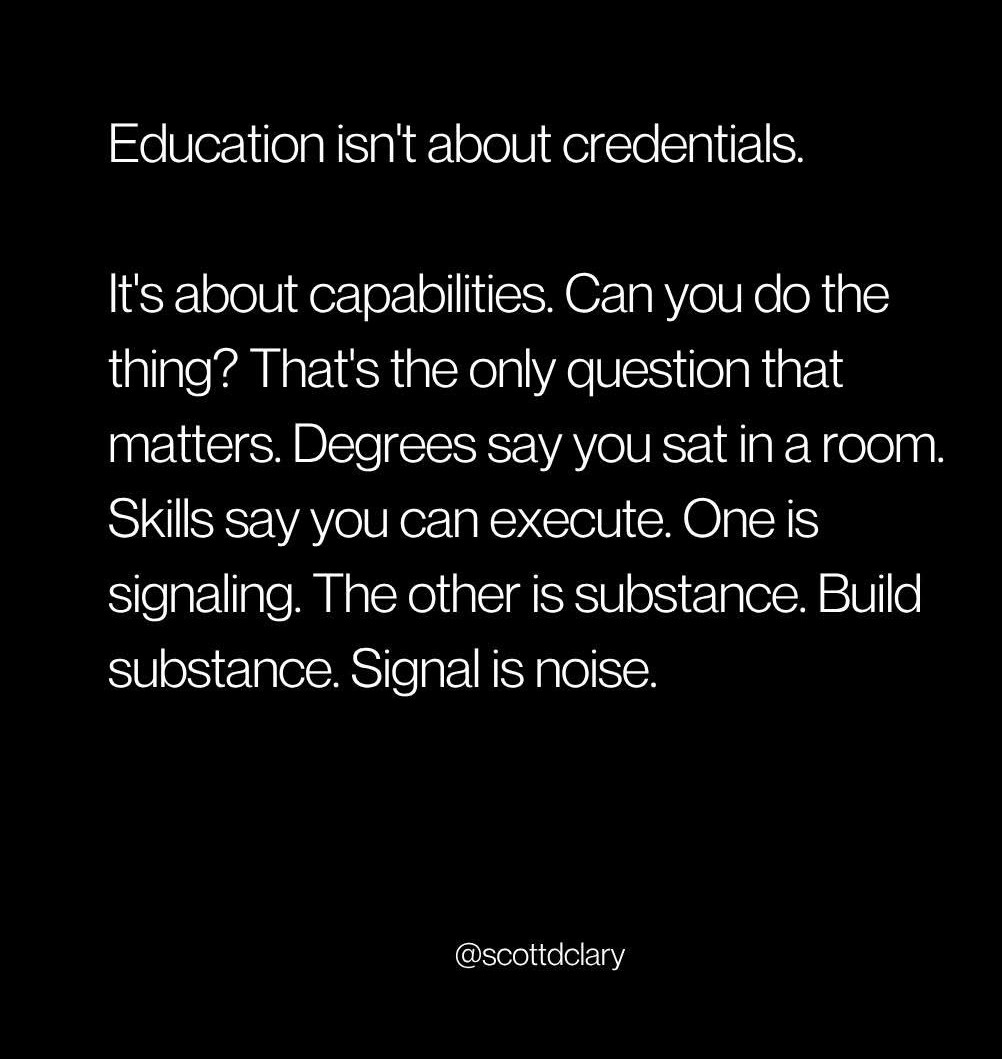 promigumbo's tweet photo. It's no coincidence that the term "academic" is also used to describe something that is of no practical relevance. https://t.co/avXNnZmMgY
