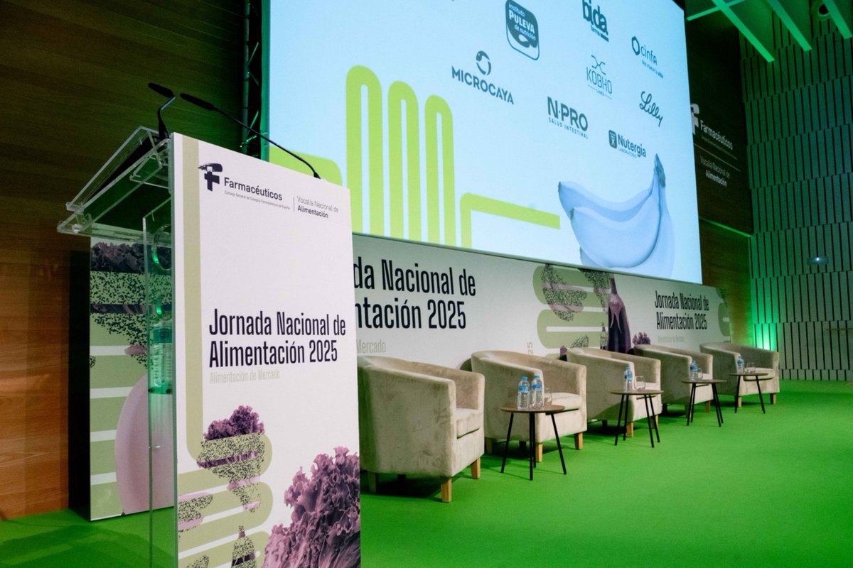 Farmaceuticos_'s tweet image. ⏰ 🥗 Comienza el segundo día de la VI Jornada Nacional de Alimentación que tiene como eje la alimentación de mercado.

🧵 Compartiremos los mensajes principales con el hashtag #JNA25.

📑 Consulta el programa: tinyurl.com/2hy6spbr

#FarmaciayAlimentación