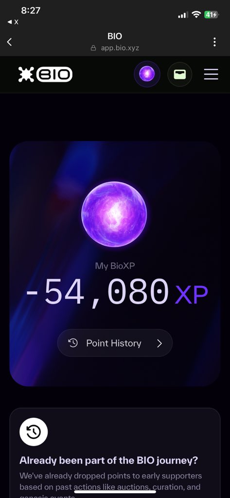 Zeekaahx's tweet photo. I was still trying to understand what happened to @Ladyslessor33 on her Bio app.

I just logged into mine to check how the ignition sale was going, only to see that I’ve also been flagged as a bot.

I honestly do not understand this. I cannot even create a ticket because I saw how @scargia handled her own and I fear mine will be the same.

Please @BioProtocol @paulkhls @cl2pp can you explain what this “bot” tag means and why genuine contributors are being flagged this way?

Is this a system malfunction or are we truly being regarded as bots despite putting in honest effort and consistency? This is very discouraging.
@paulkhls my account was not linked to multiple wallets same as @Ladyslessor33