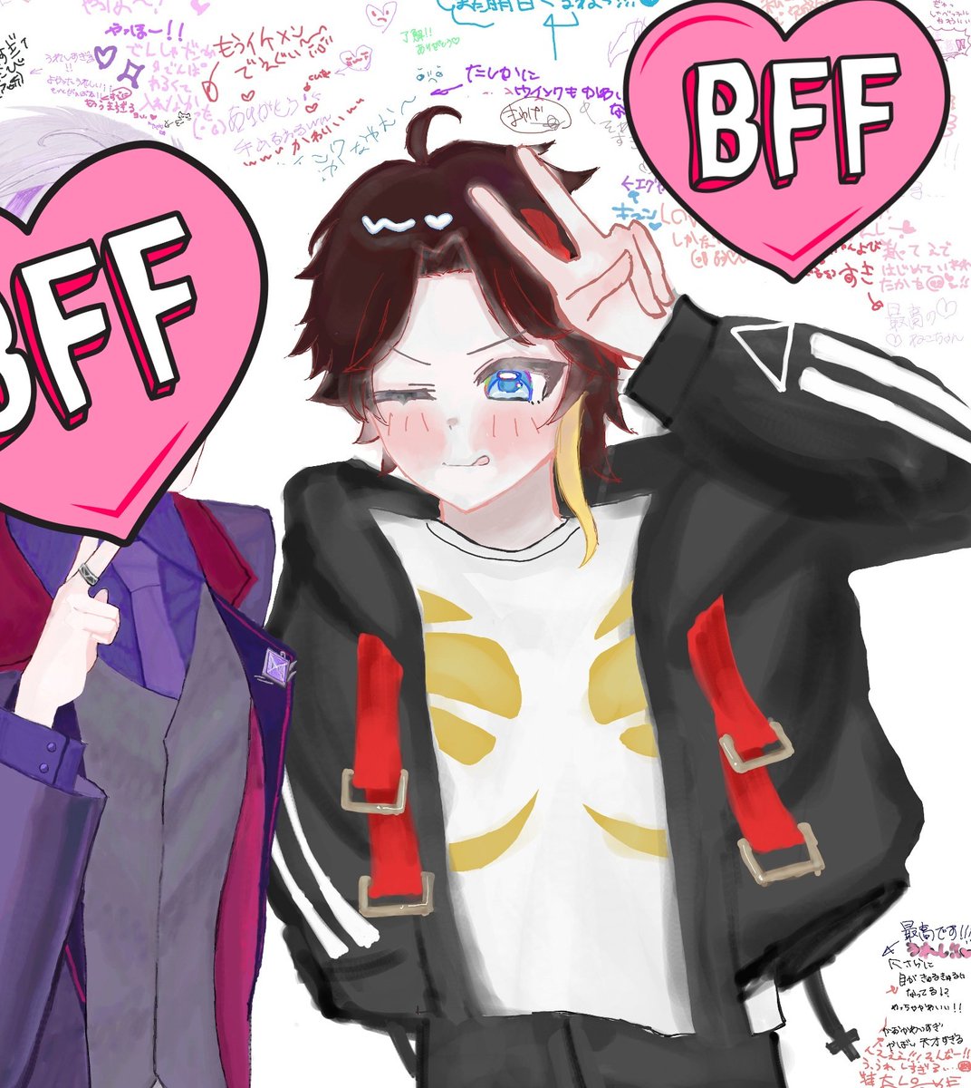 #にじさんじ絵描きさんと繋がりたい
／📌／🤝／💸🗝／🌶／
上記の方と他にもにじさんじの方色々見てます!!🍀⟡.·毎日話したり絵チャしたり仲良くなれる子募集してます🥹絵描きさん以外もRT 中心に巡回します!!
