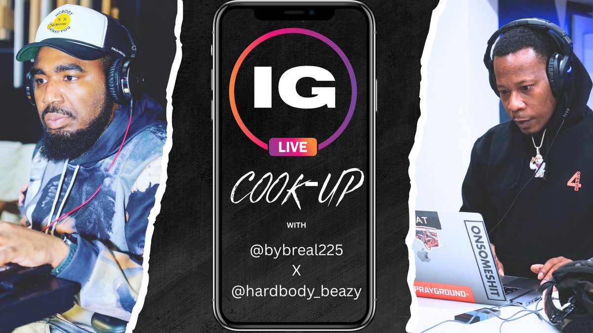 Hardbody B-Eazy x DJ B Real On IG LIVE Vibing Making A Beat youtu.be/MIHVjzQIJu4?si… via <a href="/YouTube/">YouTube</a>