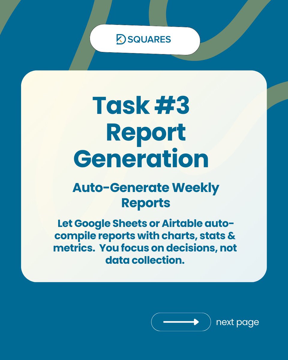 KDsquares's tweet image. Tech Tip 💡: Don’t rely on memory. Use automations for tasks like reminders, follow-ups, and reporting.

#TechTips #DigitalHacks #SystemSmarts #kdsquares