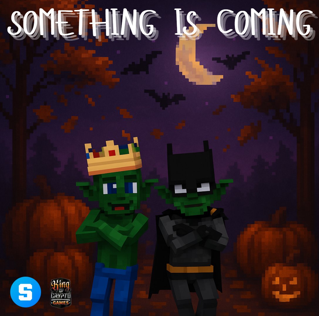 🌬️🍂 Feel that chill? The air’s shifting… the leaves are falling… and something’s stirring in the shadows 👀🎃

✨ Something’s Coming… 👻

Stay alert. Don’t miss it.

#KOCGames #Sandfam #GoblinGang #SpookySeason #AnnouncementSOONTM 🦆🎃🍂