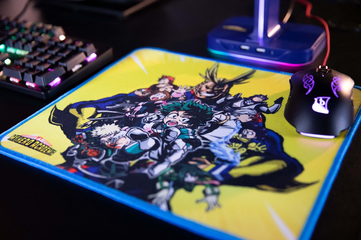 KonixInteract's tweet image. La dernière saison de My Hero Academia est dispo aujourd’hui 🎉 

Deku, Bakugo et la classe de Yuei reviennent pour l’arc final 🔥 

Et pour prolonger l’aventure, Konix propose des produits dérivés officiels pour afficher tes héros préférés au quotidien ✨