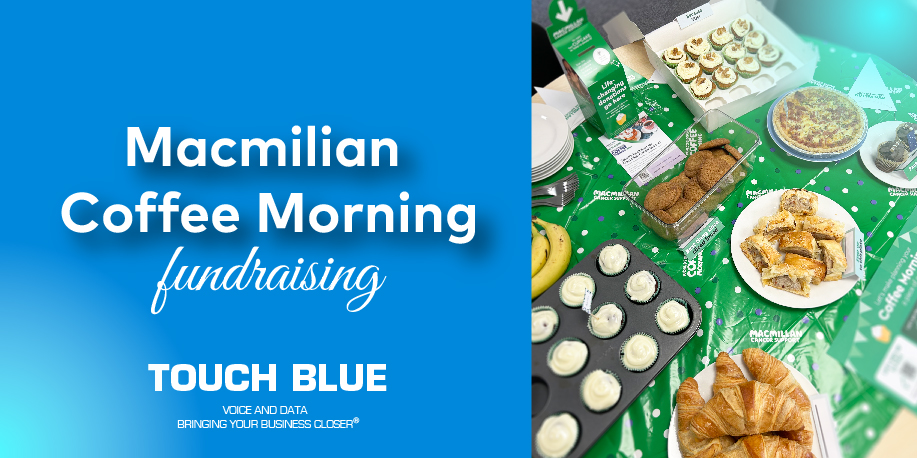 TouchBlueTel's tweet image. On Thursday, 25th September, we held our Macmillan Coffee Morning fundraiser. Everyone put their chef&apos;s hat on and baked some lovely sweet and savoury treats - a quiche, sausage rolls, cupcakes, and cookies!

#TouchBlueVoiceAndData #MacmilianCoffeeMorning