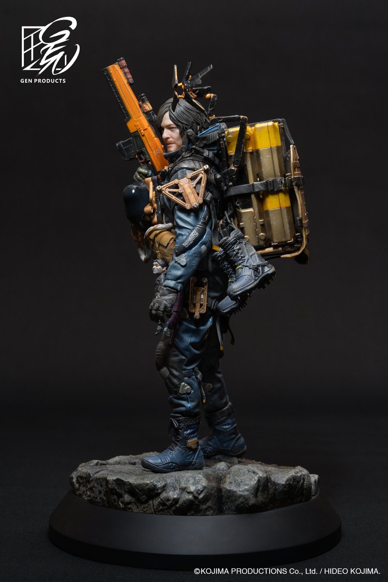 GEN PRODUCTS
DEATH STRANDING 2: ON THE BEACH
サム 1/7スケールスタチュー
好評予約受付中です

付属の原寸大「家族写真」は折れや傷まで再現
サムが持っていたものをそのまま手に取ることができます

■予約受付期間
2025年11月14日(金)まで

■詳細
taito-goods.jp/shop/pages/dea…

#GENpro #デススト2