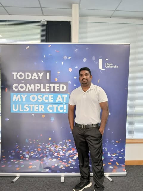 UlsterCtc's tweet image. We are proud to share some photos sent to us by candidates that attended Ulster CTC to complete their OSCE. We love to receive photos and feedback from our candidates #UlsterCTC #OSCE