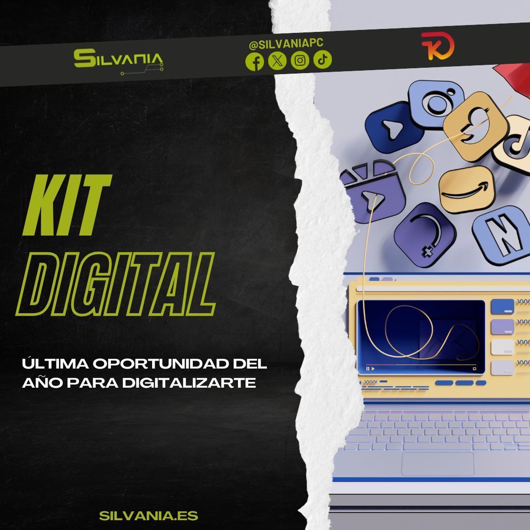 silvaniapc's tweet image. 🚀 ¡Última oportunidad del año para digitalizarte!

📞 958 32 44 36
📧 info@silvaniapc.es
📍 Calle Lirios nº 7, Loja, Granada, 18300
⏰ Lunes a Viernes: 08:30 - 13:30 / 16:30 - 19:30