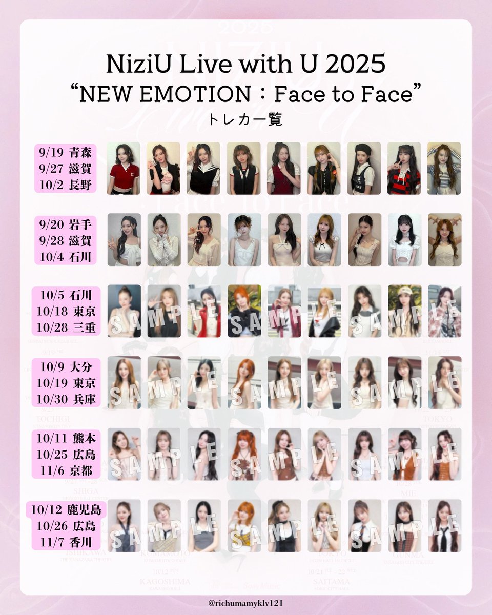 NiziU #LivewithU2025 ''NEW EMOTION : Face To Face''🎀 ホルツの