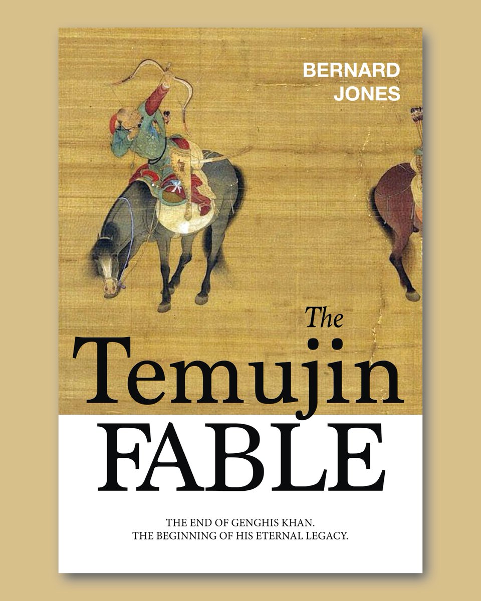 leap_type_books's tweet image. We also finished the cover for &apos;The Chinggis Trilogy&apos; - &apos;The Temujin Fable&apos;, published by Doomsday, the final instalment in Bernard Jones’ series.
  
#BookRelease #BookCover #HistoricalNonFiction #ChinggisTrilogy #PublishingDesign #GenghisKhan #PublishingCover #PublishingDesign