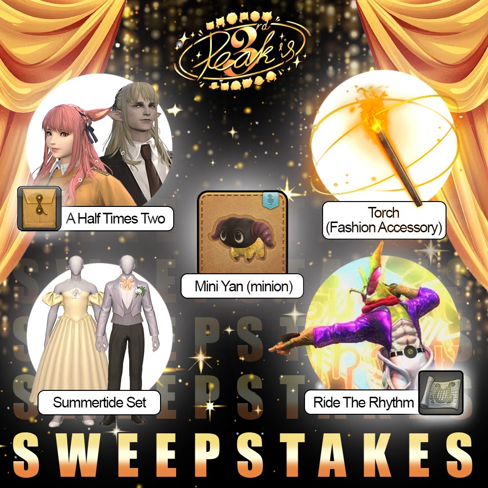 🌟You're our star!🌟
QRT this post with the song that defined your iconic moment on our stage—and tag #PeaksPub for a chance to win our Sweepstakes prizes!

Winners will be announced at the event!

🗓️ 10.10.2025, 7PM (GMT+7)
📍 AEGIS, SHIROGANE, W25 P7
🔗 discord.gg/k87M2AWVg6