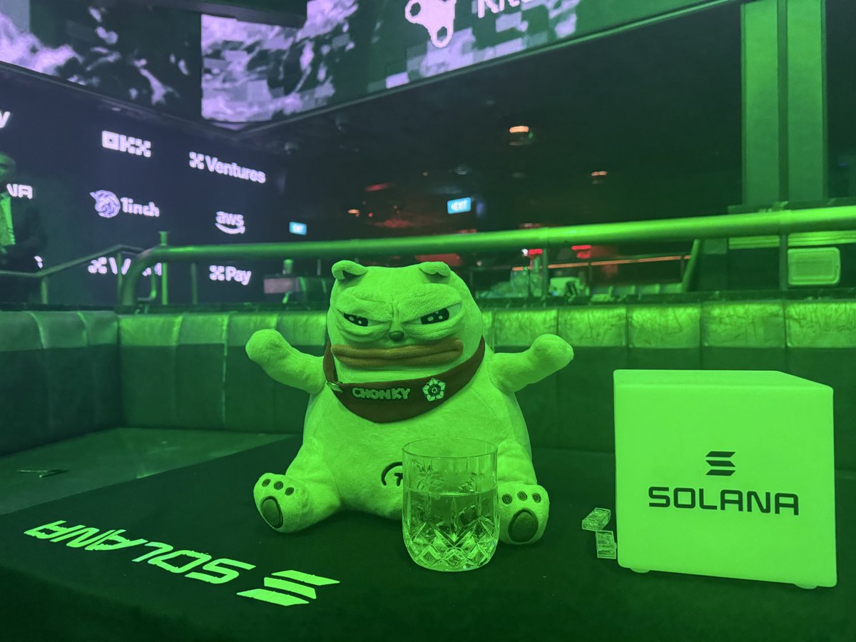 chonkycom's tweet image. SOLANA’S MOST VERY IMPORTANT PLUSHY