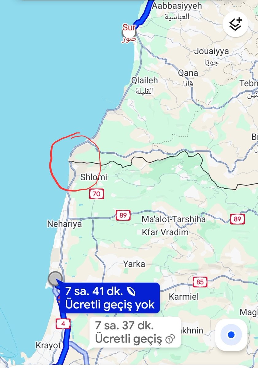 Lübnan'dan İsrail'e gitmek için 2 ülkeden geçmek ve 8 saat yol kat etmek gerekiyor. Oysa iki ülke sınır komşusu. Lübnan sınırından Akka 15, Hayfa sadece 30 km. Yani 1 günlük yürüme mesafesi.

Dünyanın farklı ülkelerinden gelecek 100 binlerce insanın Lübnan'dan İsrail'e yürümesi