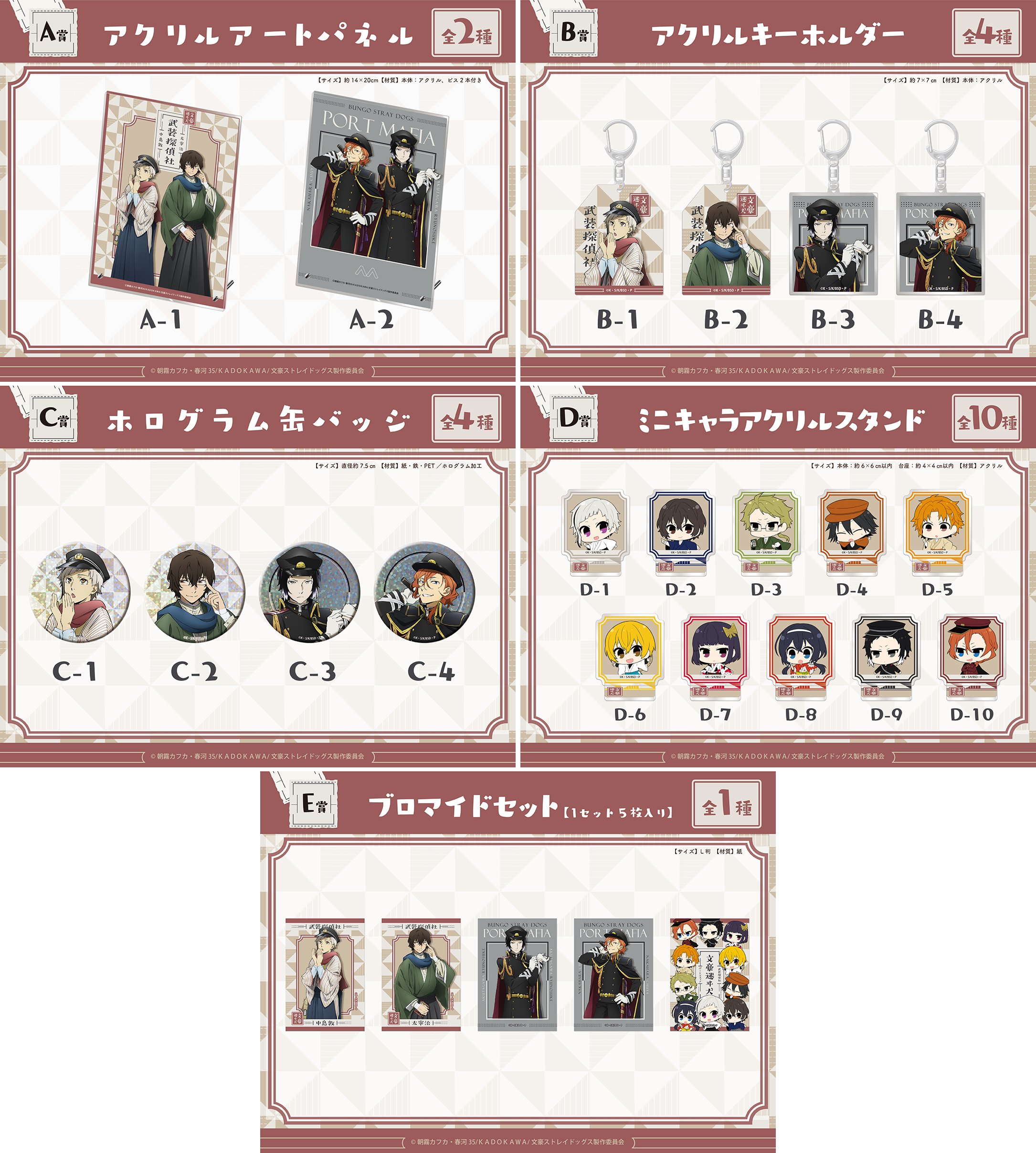 文豪ストレイドッグス グッズ 140点 まとめ売り 文豪ストレイドッグス グッズ 140点 まとめ売り 2025年最新