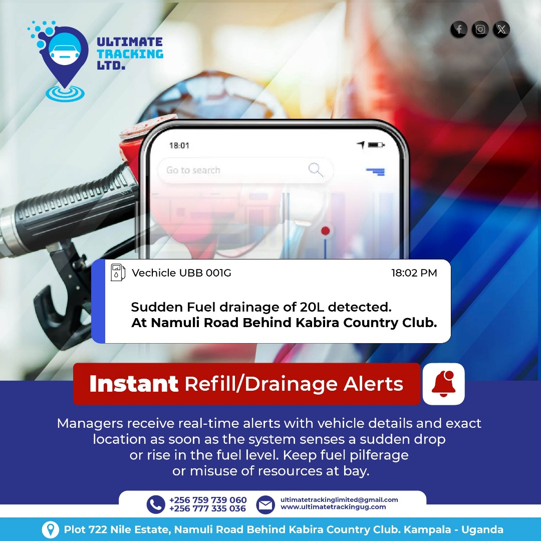 LtdTracking's tweet image. With Ultimate tracking Limited, the future is always in sight as you Stay one step ahead with smart GPS tracking.
#GPSTracking #SmartTracking #FleetManagement #LocationIntelligence #TrackingSolutions
Call us : 0759739060 / 0785713923