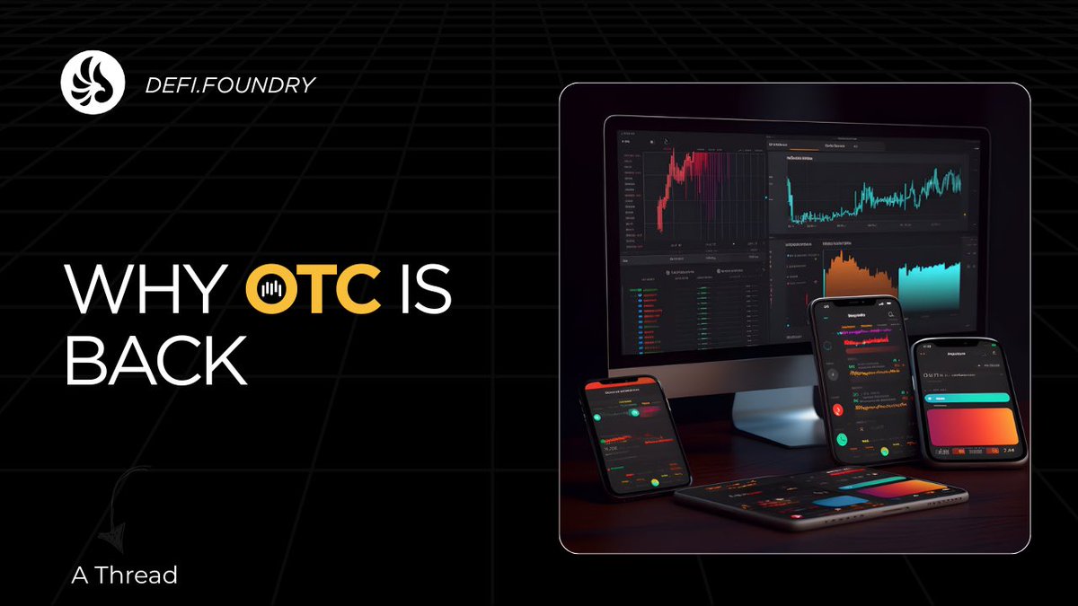 DefiFoundry's tweet photo. Why OTC is back in 2025 👇
(And why serious projects aren’t raising in public anymore) https://t.co/k2zakkGc6w