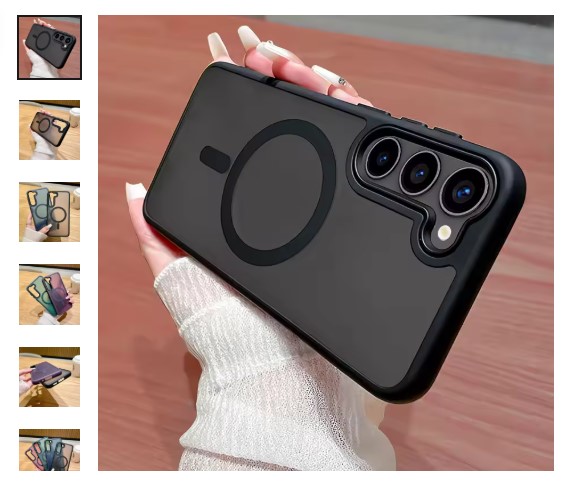 shopping_soma's tweet image. 📱 Luxury Matte Translucent Phone Case ✨
For Samsung Galaxy S25 / S24 Ultra / S23 / S22 Plus / S21 / S20 FE
⚡ Magsafe Magnetic | Business Style | Full Protection
💡 Slim • Stylish • Durable
Get it - s.click.aliexpress.com/e/_c3sPWaab
#SamsungCase 
#LuxuryCover 
#PhoneAccessories